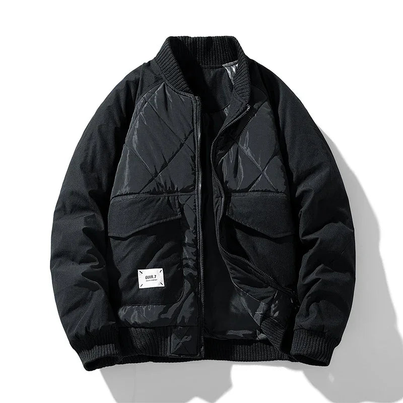 Hafford Bomber Jacket — close-up detail