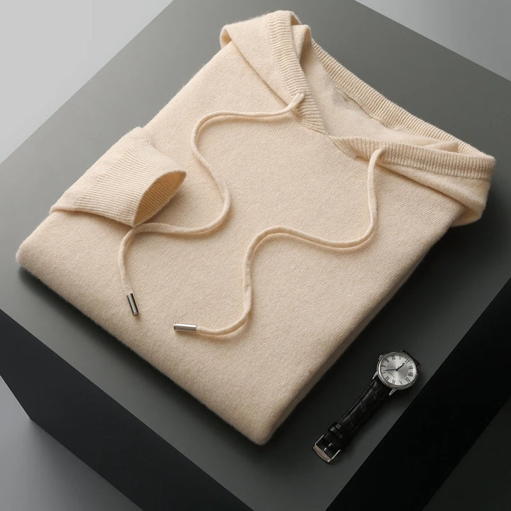 Summit Merino Hoodie — styling shot