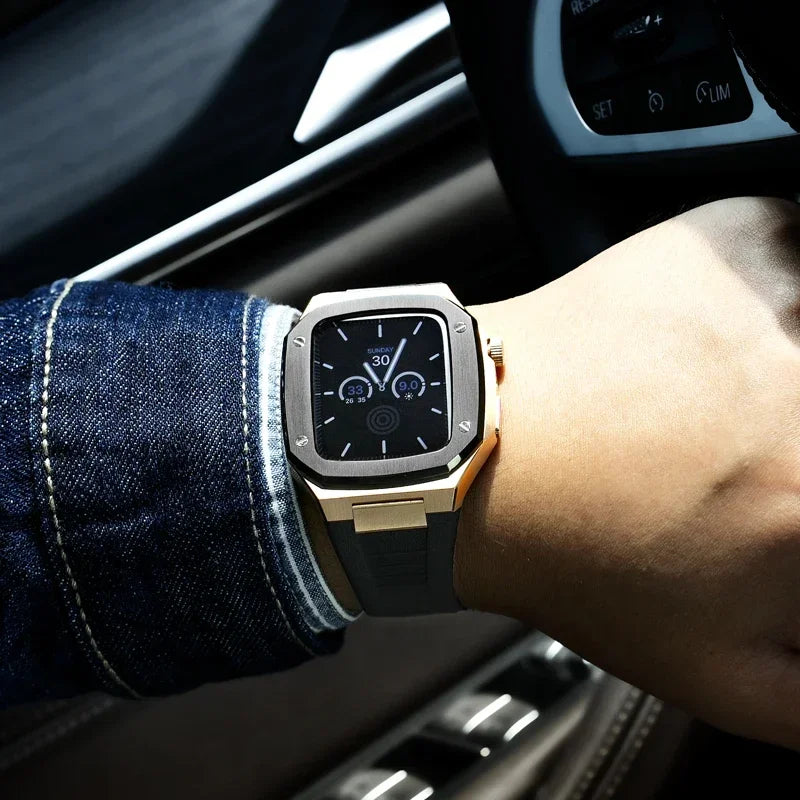SteelEdge Apple Watch Case — side view