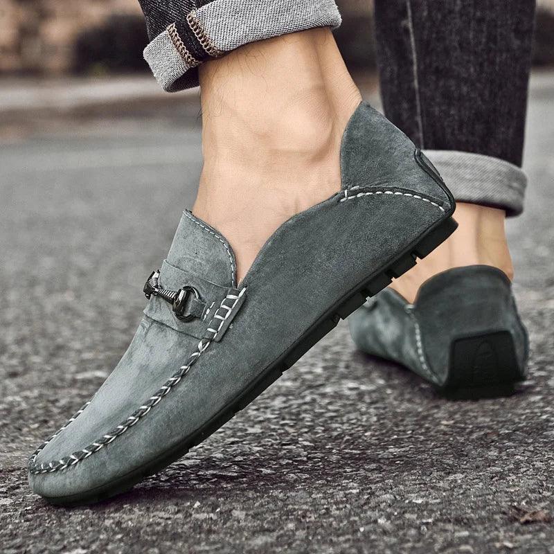 Ricci Penny Suede Loafer — alternate view