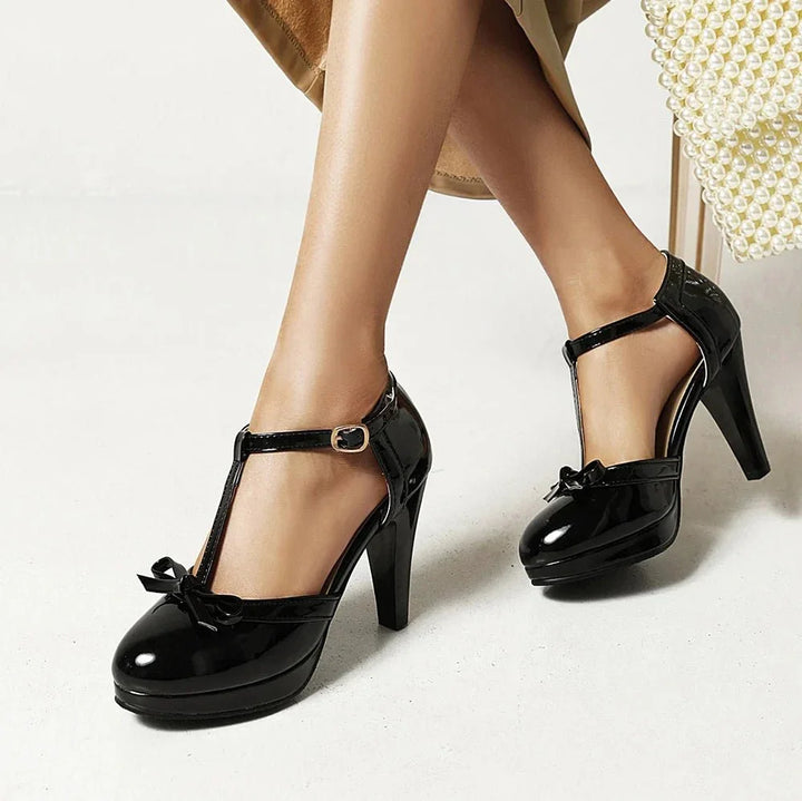 Vivienne T-Strap Heels — alternate view