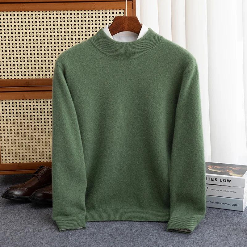 Merino Wool Signature Sweater — front view