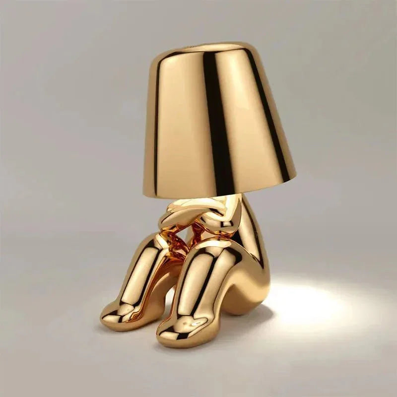 Glowing Personality Lamp — close-up detail