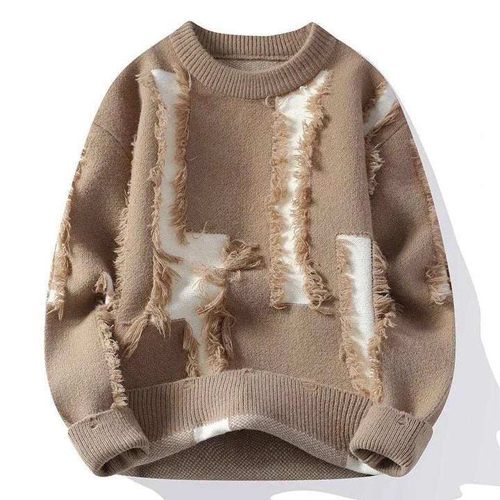 Riftline Distressed Sweater — side view