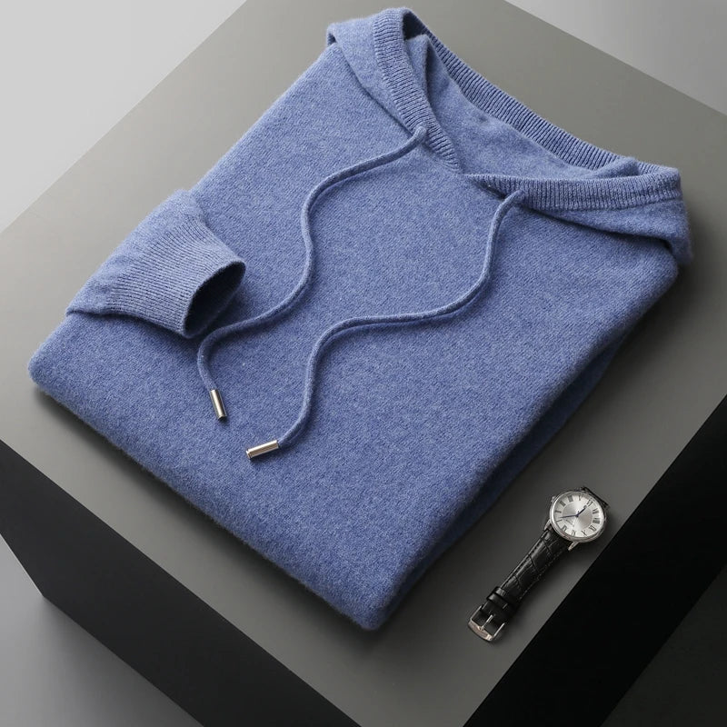 Summit Merino Hoodie — close-up detail
