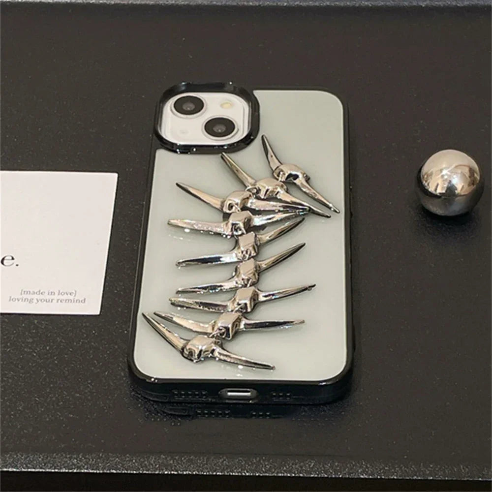 Sea Spine Defender iPhone Case — lifestyle shot