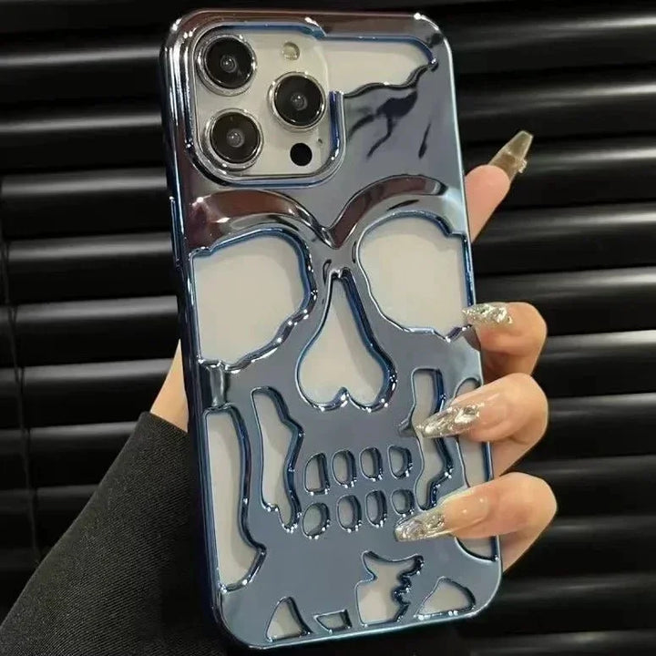 Carbon Chaos iPhone Case — back view
