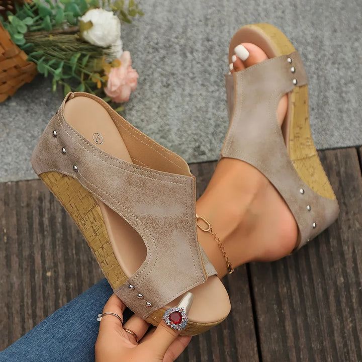 Melissa Cork Wedges