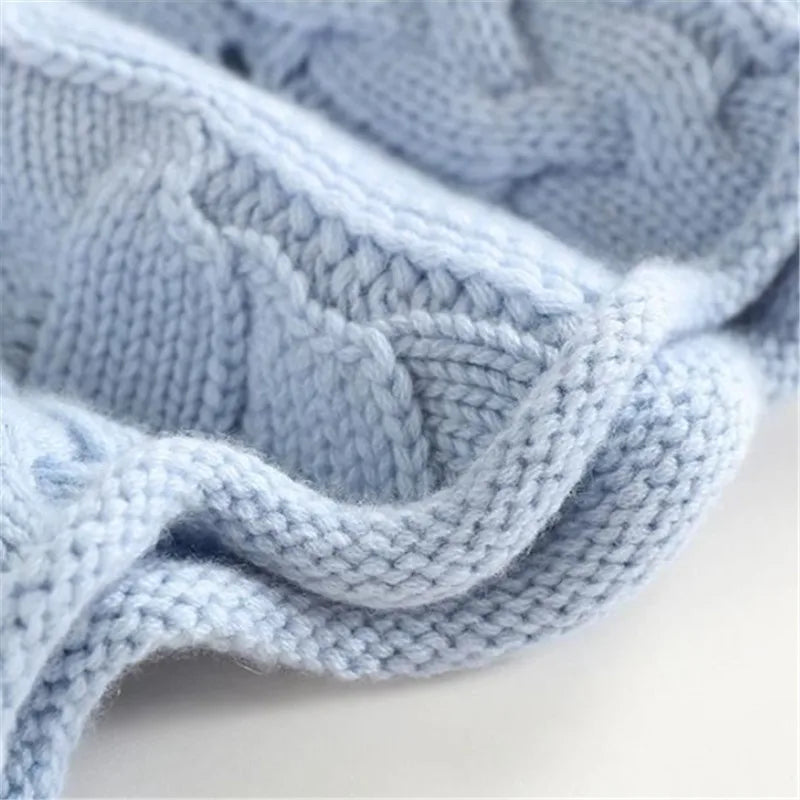 Harper Cashmere Sweater — close-up detail