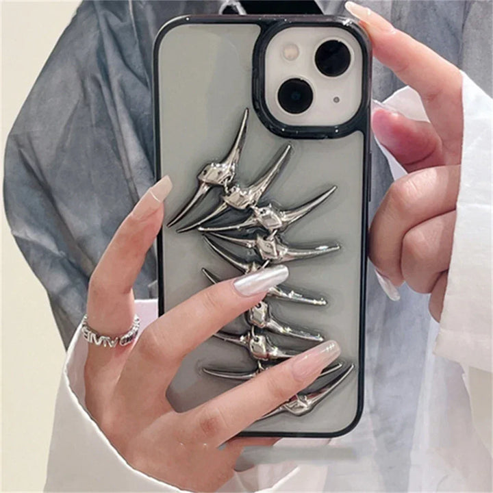 Sea Spine Defender iPhone Case — styling shot