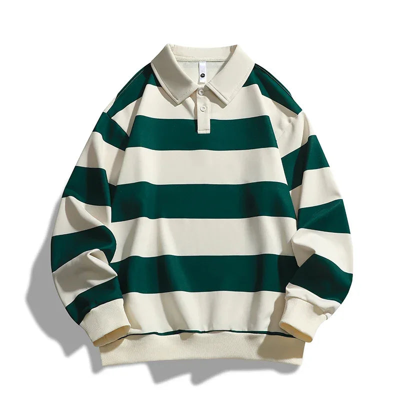 Hafford Long Sleeve Polo — side view