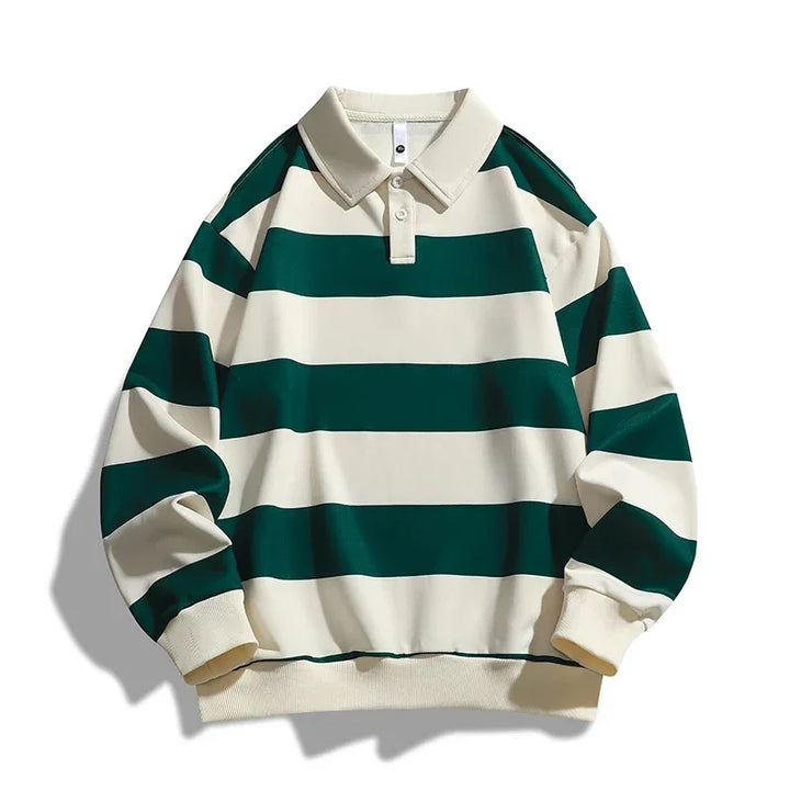 Hafford Long Sleeve Polo — side view
