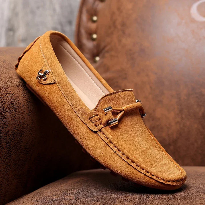 Heritage Artisan Loafers — back view