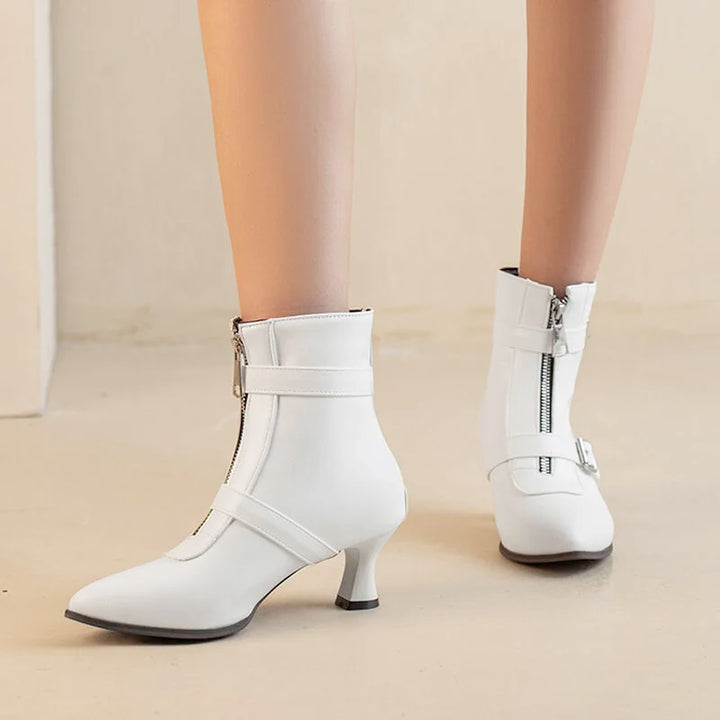 Harper Lane Kitten Zip Boots — detail view