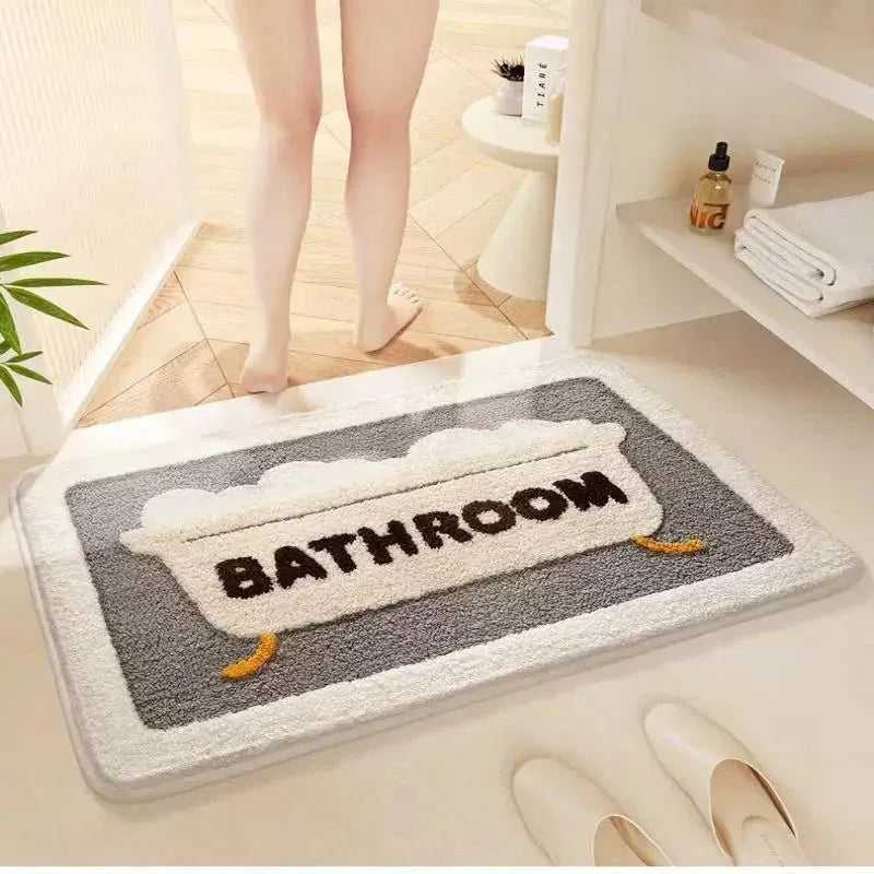 Cozy Bubble Bath Mat — lifestyle shot