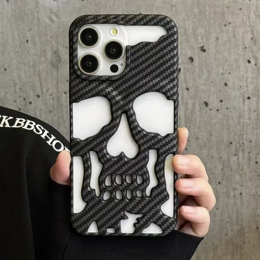 Carbon Chaos iPhone Case — detail view