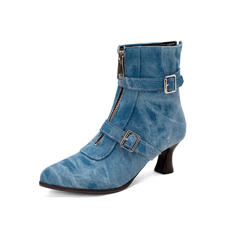Harper Lane Kitten Zip Boots