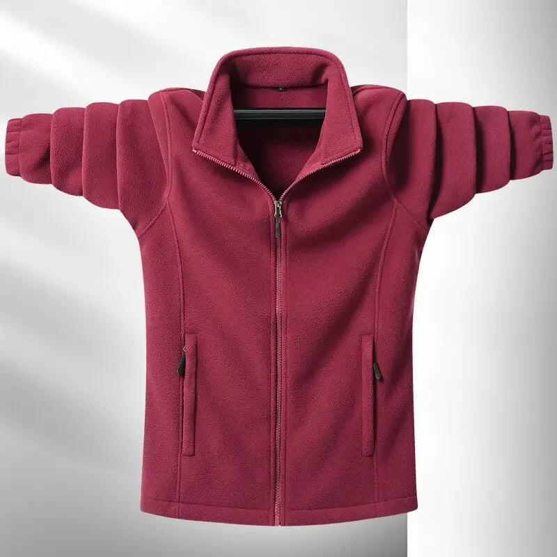 Verona Fleece Sweater — side view