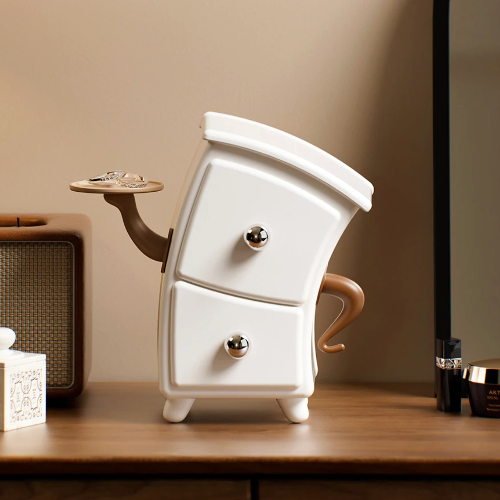 Milo Character Cabinet — front view