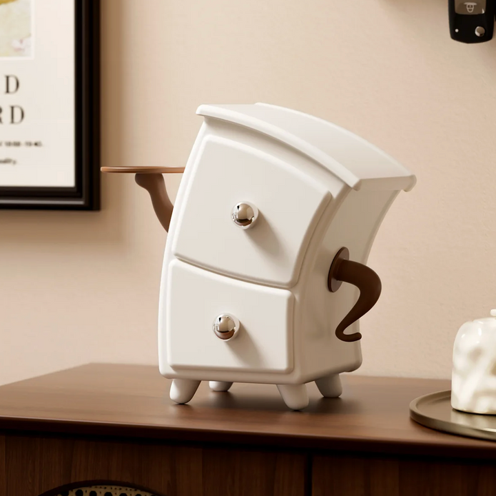 Milo Character Cabinet — detail view
