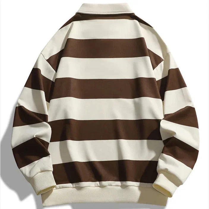 Hafford Long Sleeve Polo — styling shot