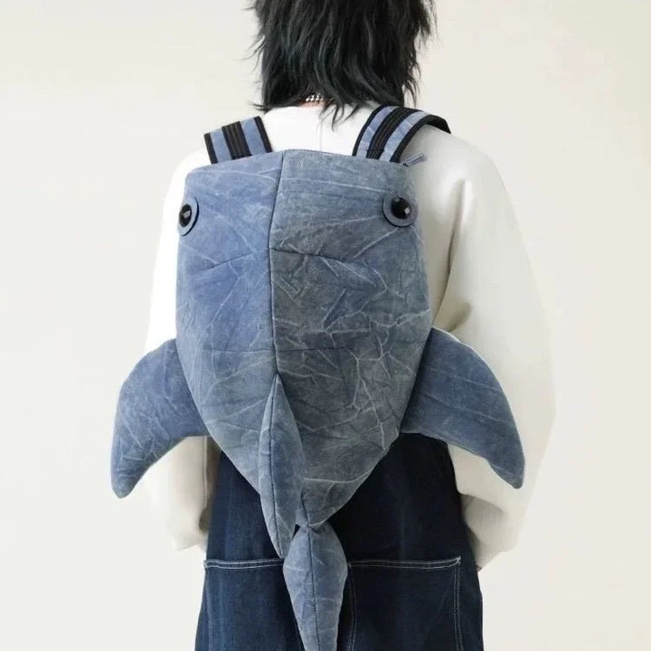 Shark Mode Backpack — front view
