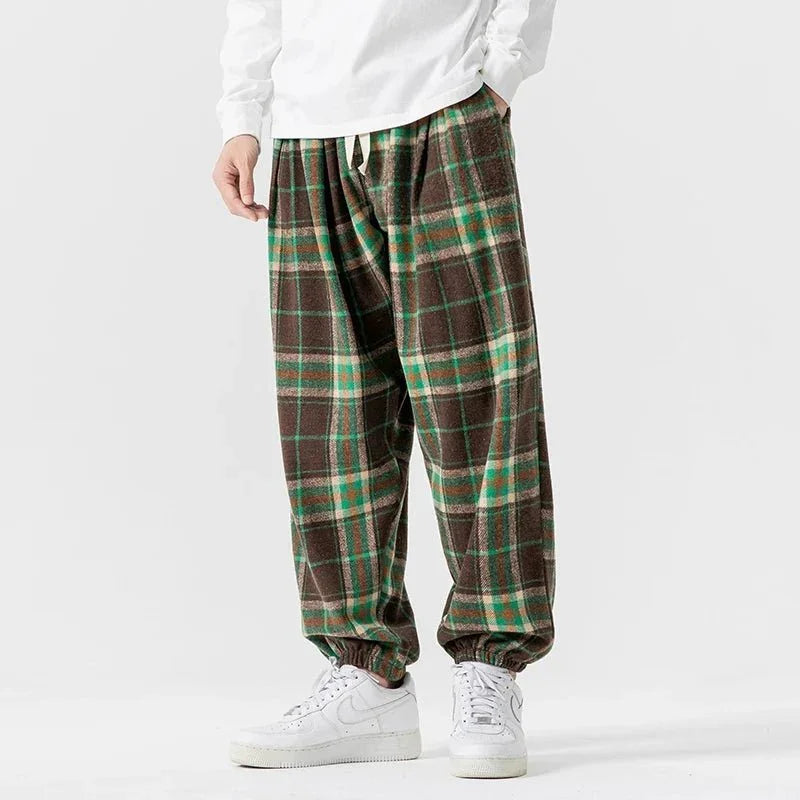 Origin Cloud 9 Plaid Sweatpants — back view