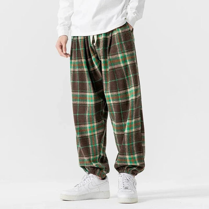 Origin Cloud 9 Plaid Sweatpants — back view