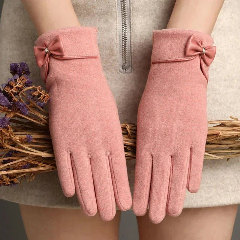 Vivienne Touchscreen Gloves — side view