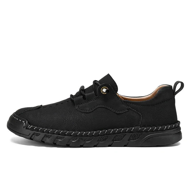Everett Leather Shoes — texture detail