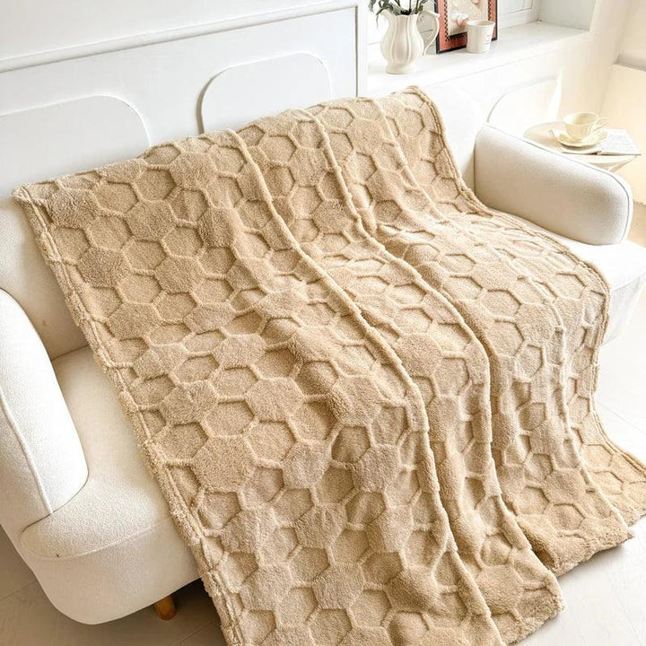 Hive & Honey Throw — front view