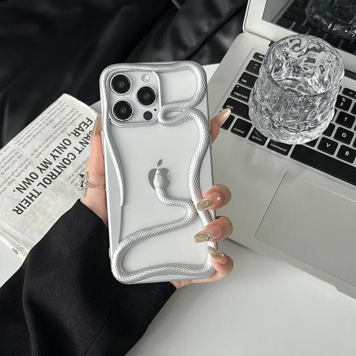 Eden Coil iPhone Case — back view