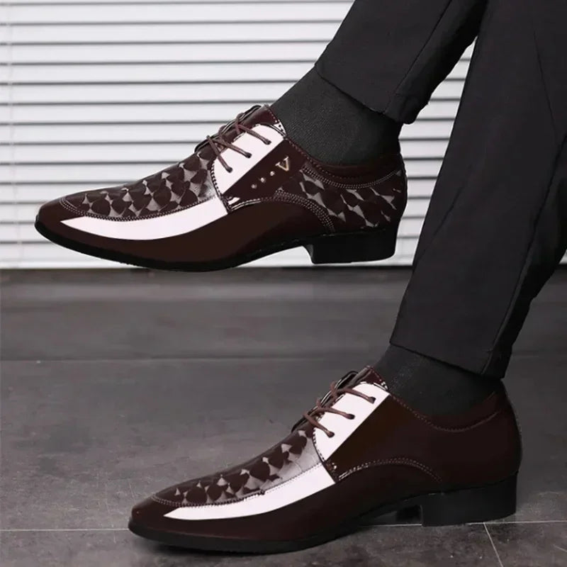 Oxford Dress Shoes — close-up detail