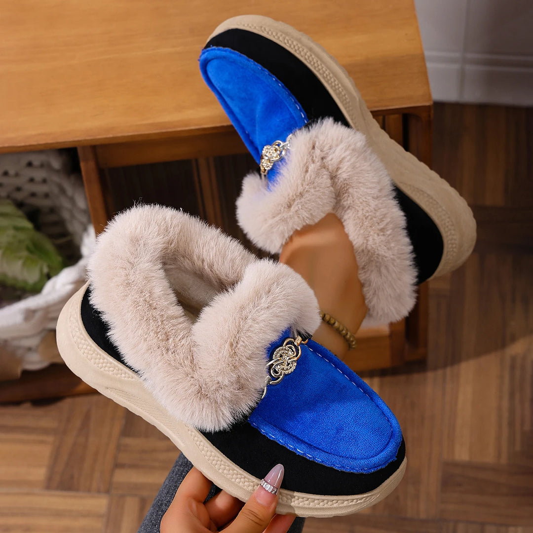 Valeria Lodge Fur Loafers — packaging