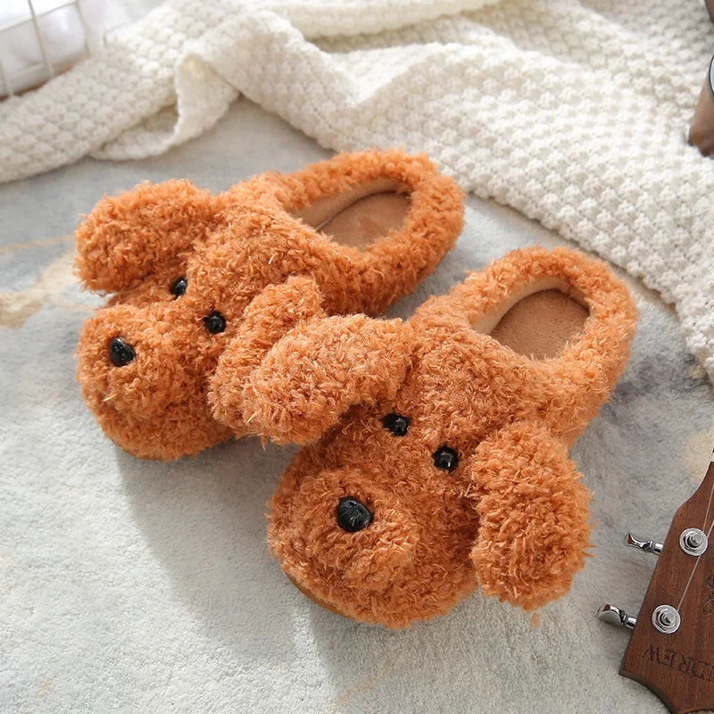 Fluffy Paws Slippers — styling shot