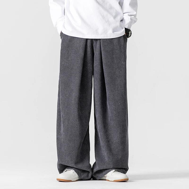 90’s Revival Corduroy Pants — close-up detail