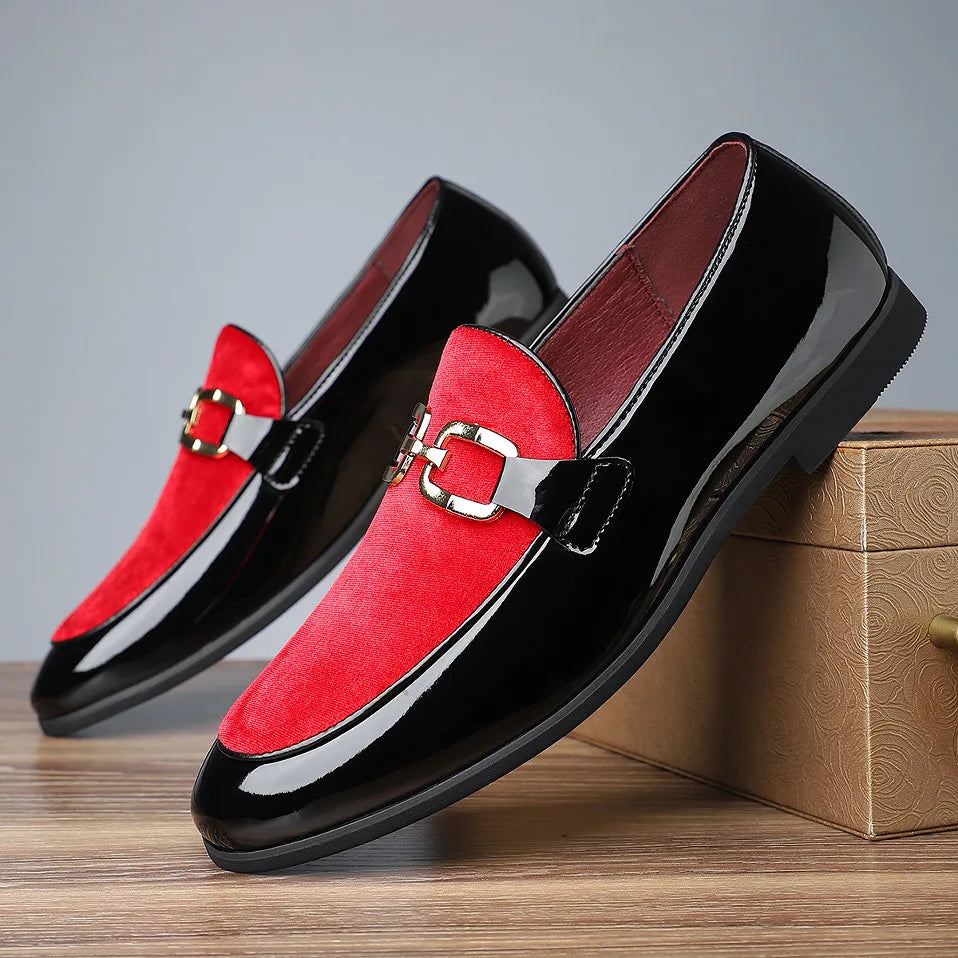 Corvani Velvet Lounge Loafers — alternate view