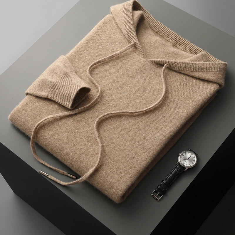 Summit Merino Hoodie — back view