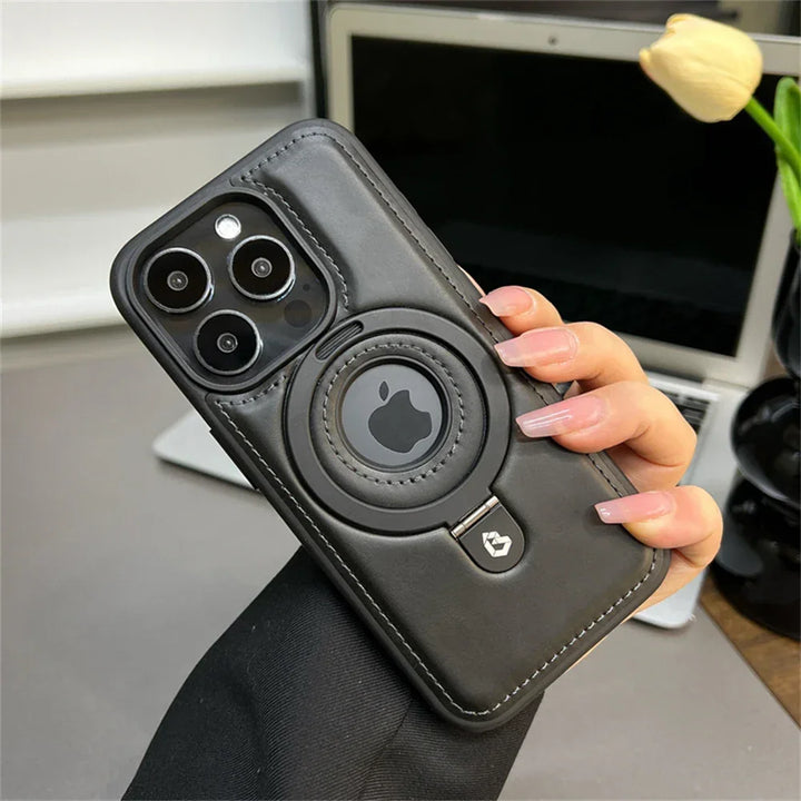 Executive Armor Leather iPhone Case — side view