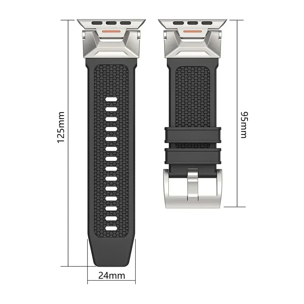 Apex Fit Apple Watch Band — close-up detail