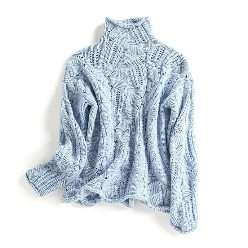 Harper Cashmere Sweater — side view