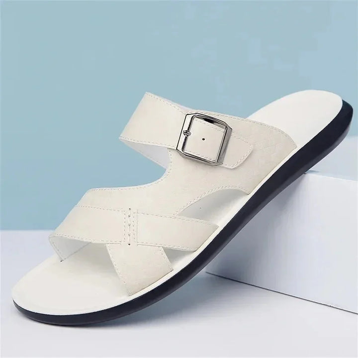 Hafford Buckle Sandals — detail view