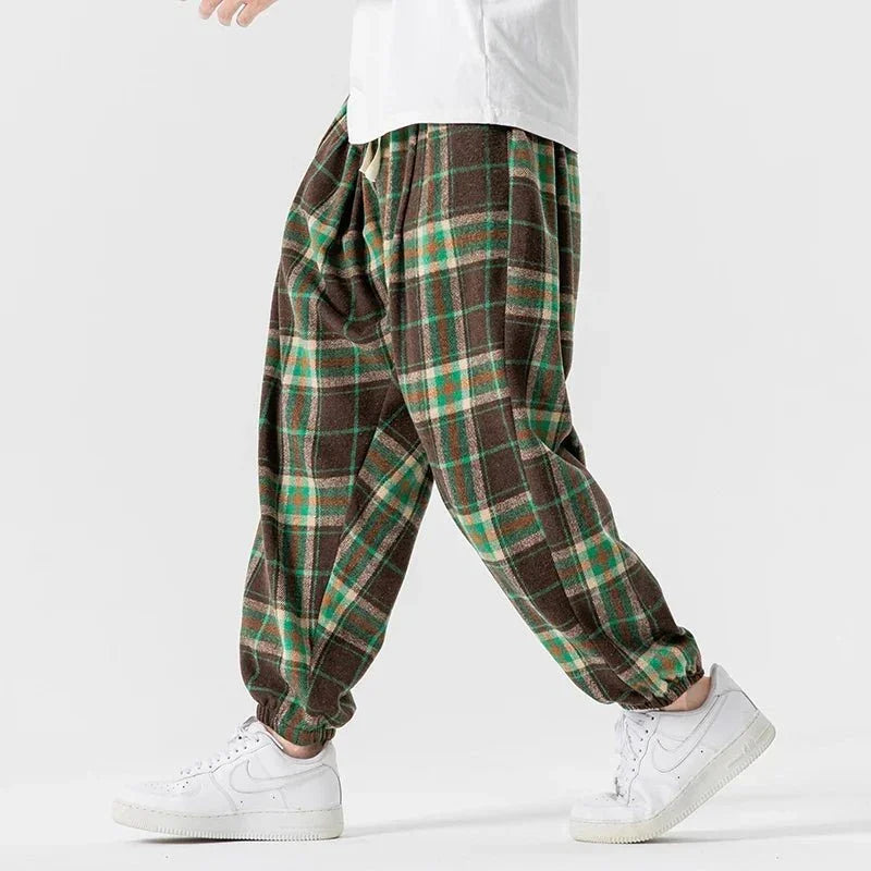 Origin Cloud 9 Plaid Sweatpants — front view