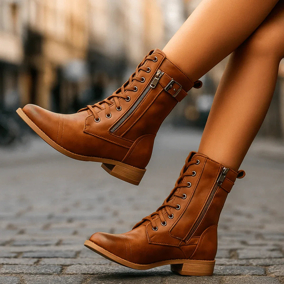 Rebel Range Boots — front view