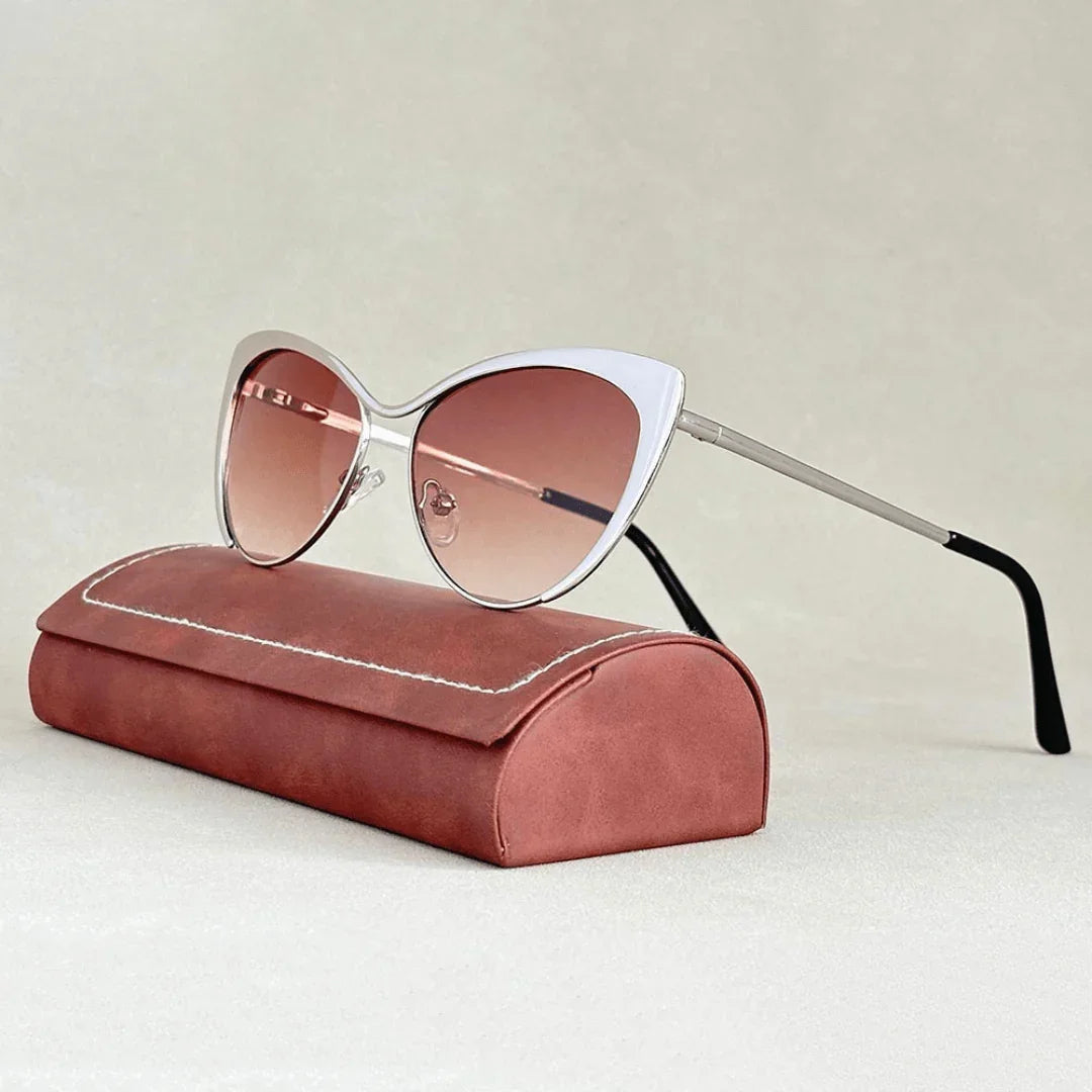 Talia Lustra Cat Eye Shades — front view