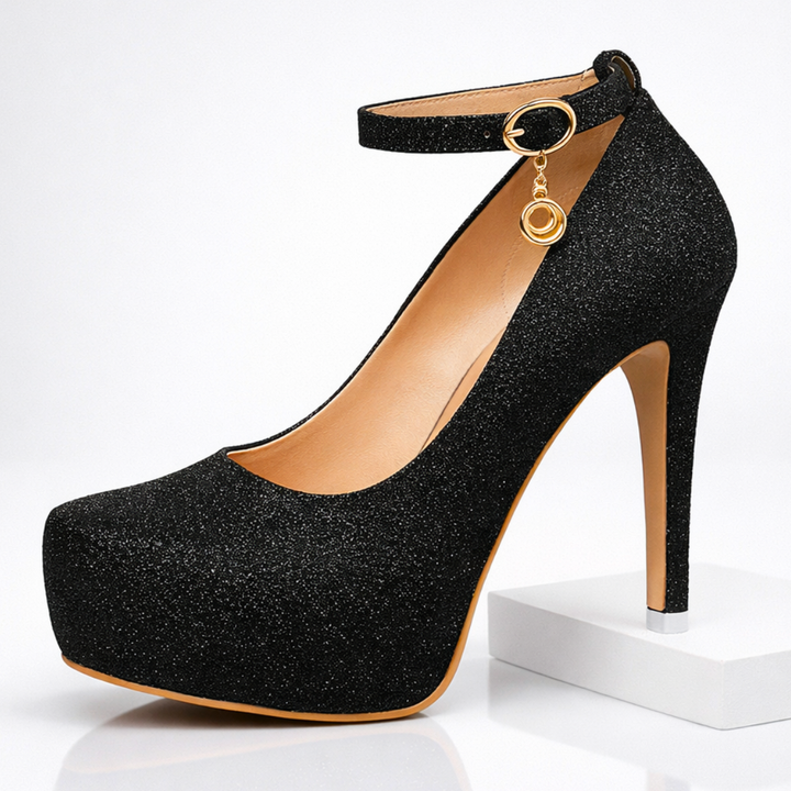 Odette After Dark Platform Heels — side view
