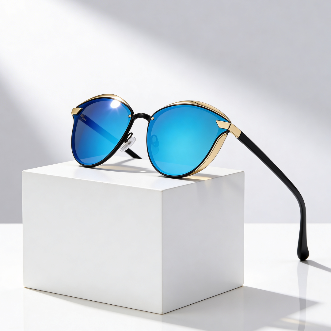 Aria Lustra Cat Eye Shades — lifestyle shot
