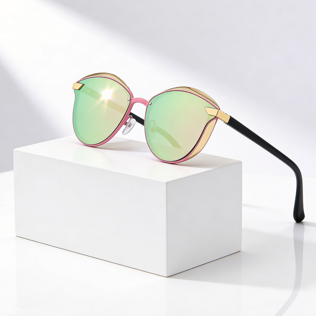 Aria Lustra Cat Eye Shades — detail view