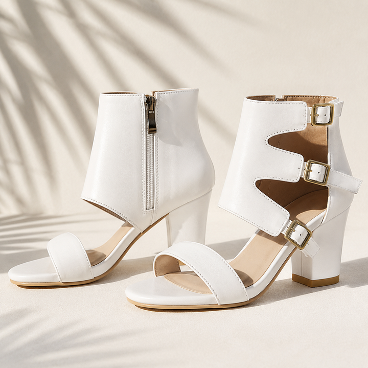 Celeste Wave-Cut Sandals