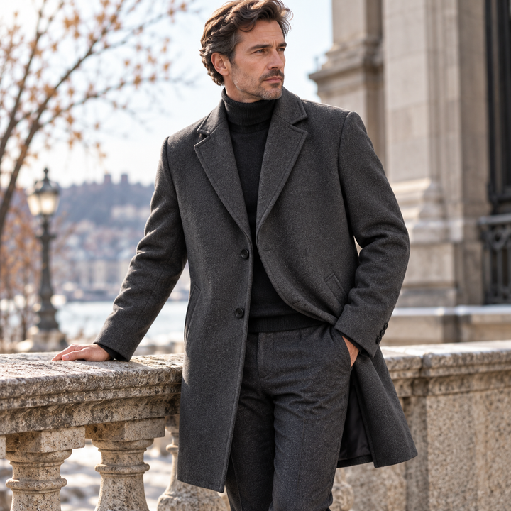 Banff Notch-Lapel Overcoat